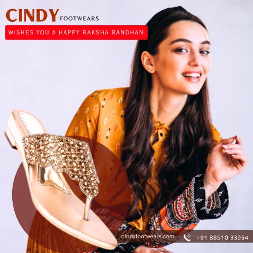 Cindy Footwears, ethnic slippers for women
