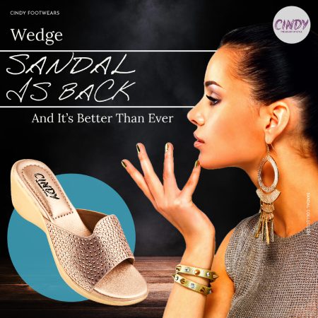 Cindy Wedge Sandal Is Back in India 