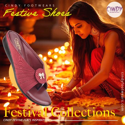 Women Sandals Diwali collection by Cindy