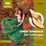 buy sandals for lehengas sandal collection
