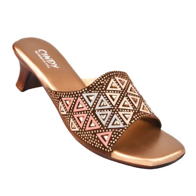 Cindy Fancy Heeled Slip ons
