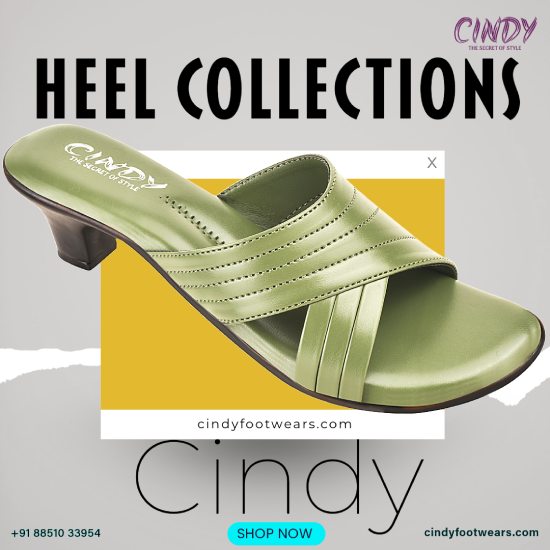 buy women heels sandal wholesaler in Delhi Cindy footwears