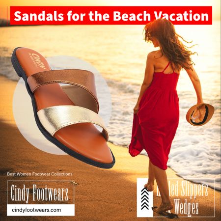 sandals for beaches by Cindy Footwear