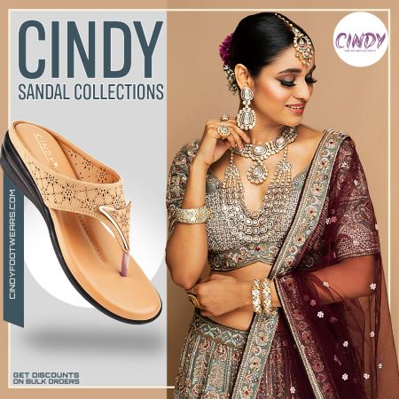 Cindy buy shoes from shoe wholesalers in India