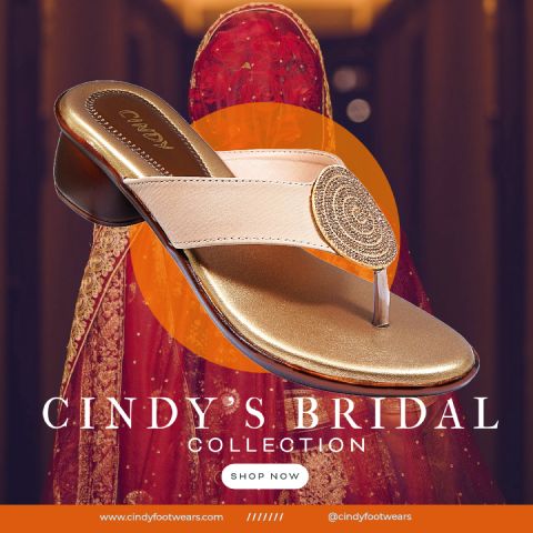 best Indian bridal shoe collections by Cindy footwears