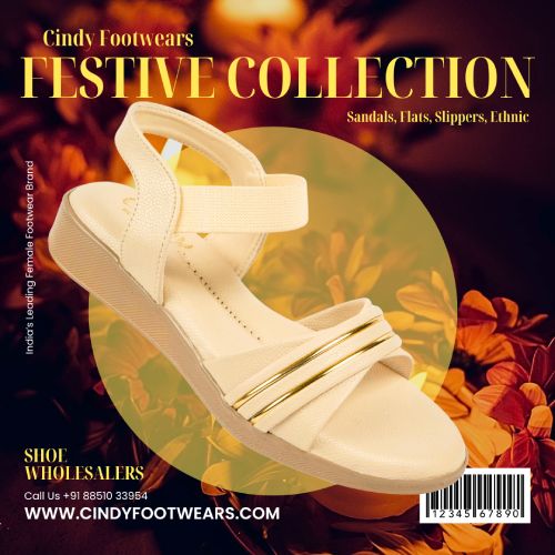 Cindy Footwears, Delhi’s top wholesale shoe supplier for ladies’ ethnic footwear