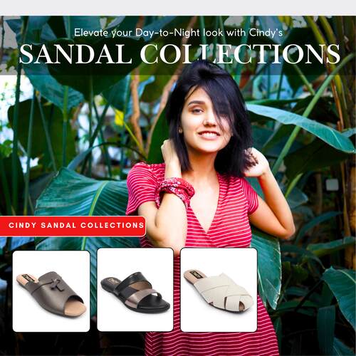 buy sandal collections by Cindy footwears