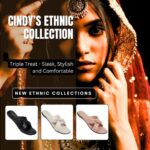 Indian ethnic shoe collections Cindy Footwears