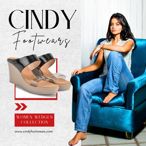 Cindy Wedge Sandal Collections