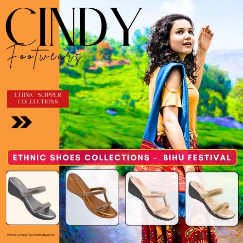 Ethnic Shoes Collections – Fashion for Bihu Festival