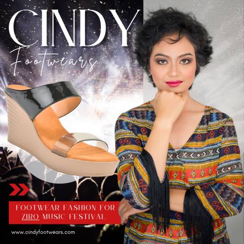 best women wedges supplier in Arunachal Pradesh Cindy footwears
