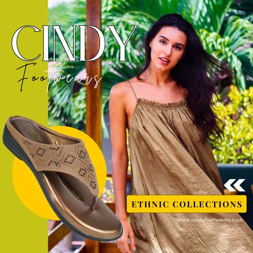 women ethnic shoe collections wholesalers Cindy Footwears