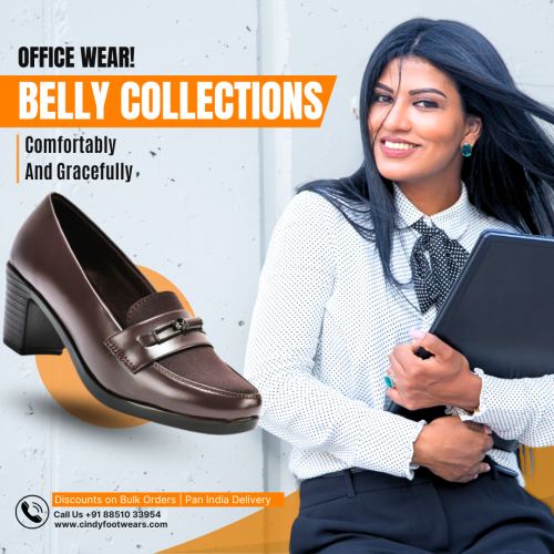 Cindy footwear Belly shoe Collections for Office Wear