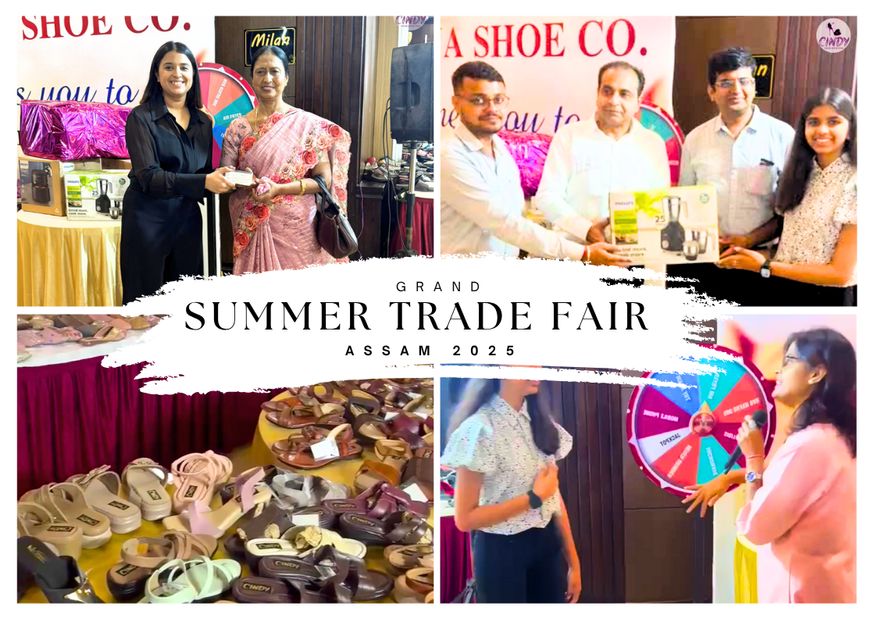 Cindy footwear shoe trade fair in Assam 2025
