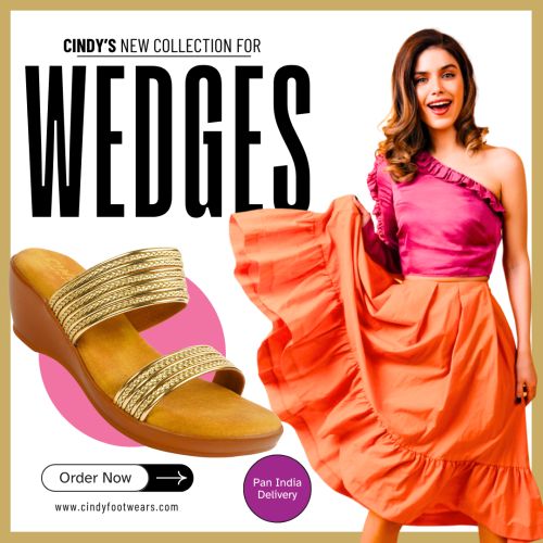 buy wedges sandal online at cindy footwear