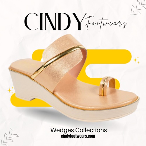buy wedges sandals from Cindy footwears