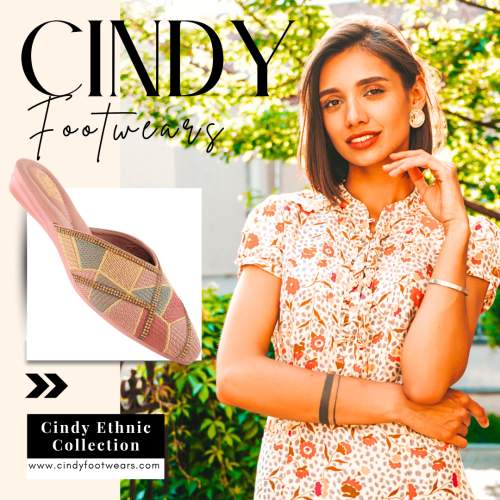 ethnic Juttis collections Cindy footwear