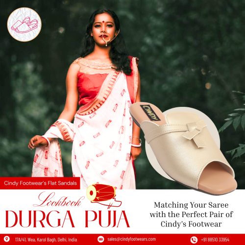 but woman sandals for Durga Puja fashion collection 