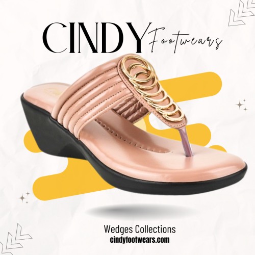Casual Wedge sandals by Cindy footwear