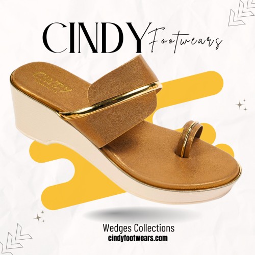 Casual Wedge sandals by Cindy footwear