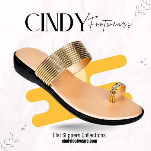 buy flat sandal collections by cindy footwear