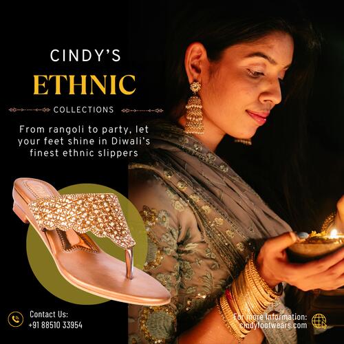 best ethnic slippers wholesaler in india_cindy footwears