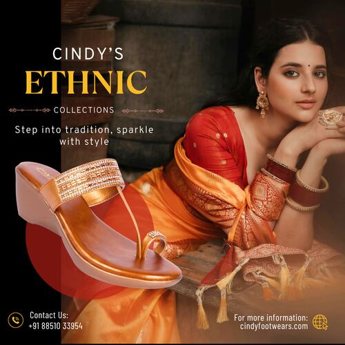 best wholesale wedges supplier in india_cindy footwears