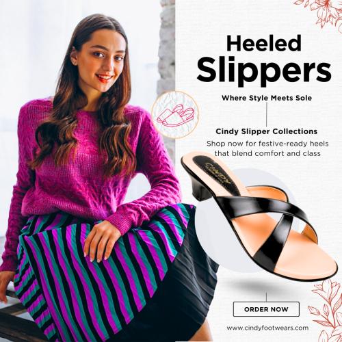 buy slipper collections from Cindy footwears