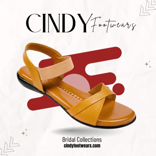 Comfy Flat Women Sandals Cindy Footwear Brown