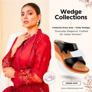 leading wedges wholesaler in india_cindy footwears