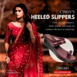 Women Heeled Slipper Collections India Cindy Footwears