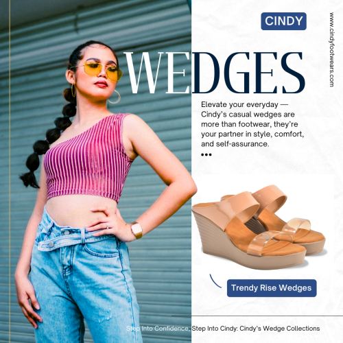 buy wedges sandal collection Cindy Footwears