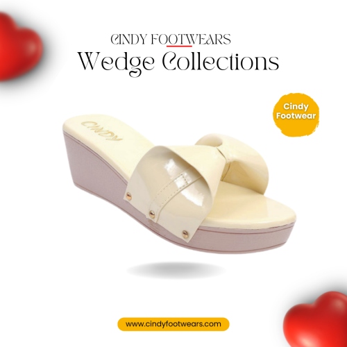 Valentine days special Cindy Wedge sandal collections