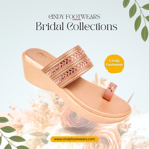 bridal sandal wholesalers in India by Cindy Footwears