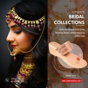 bridal sandal wholesalers in India by Cindy Footwears