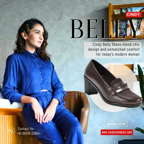 women brown belly Shoes Online in India Cindy Footwears