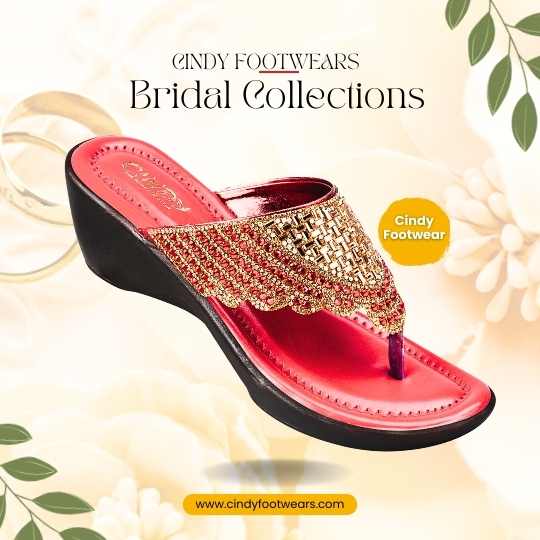 Fancy Wedding Chappal collections by Cindy Footwear