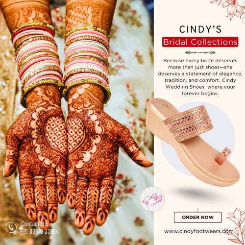 Indian wedding shoe Collection by Cindy Footwear