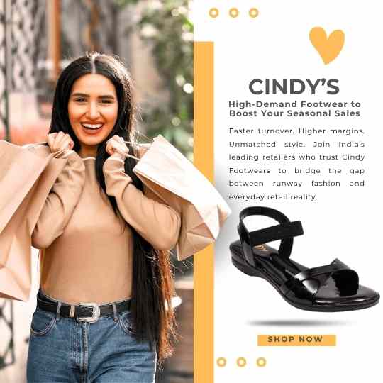 Cindy Footwear top women shoe wholesalers in India