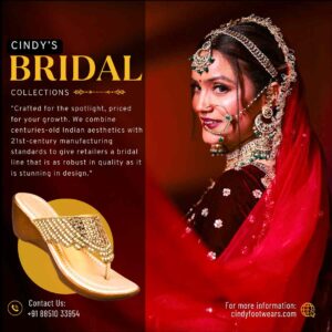Cindy footwear Bridal collection shoes