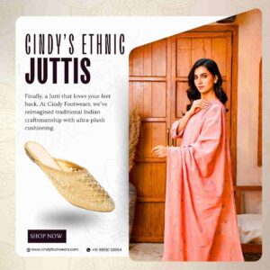 Ethnic Trendy Juttis Collection Cindy Footwear