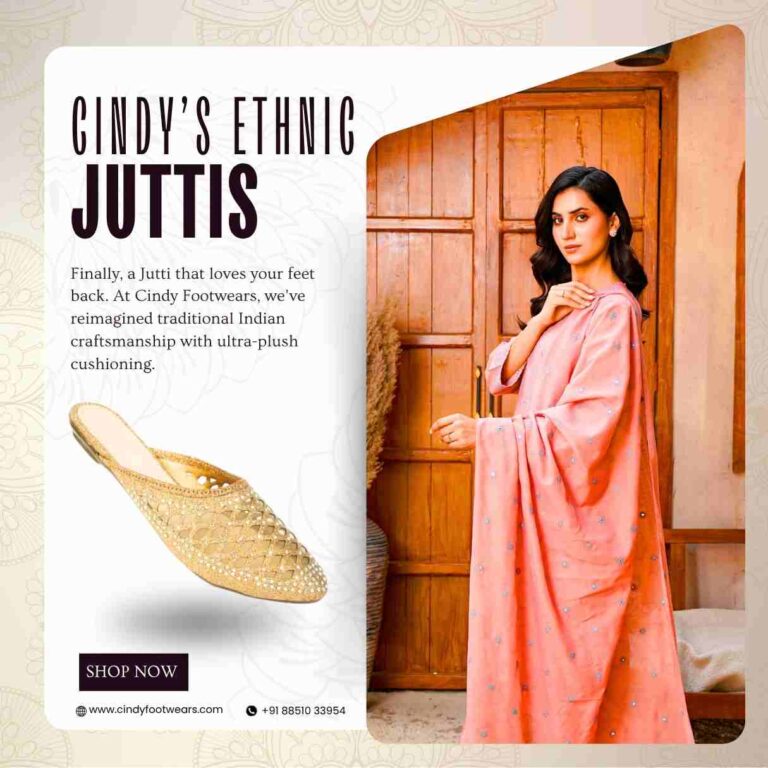 Ethnic Trendy Juttis Collection Cindy Footwear