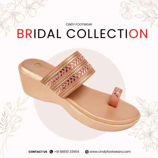 2026 Indian Bridal shoe collections Cindy Footwears