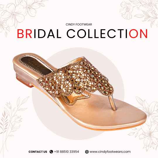 2026 Indian Bridal shoe collections Cindy Footwears