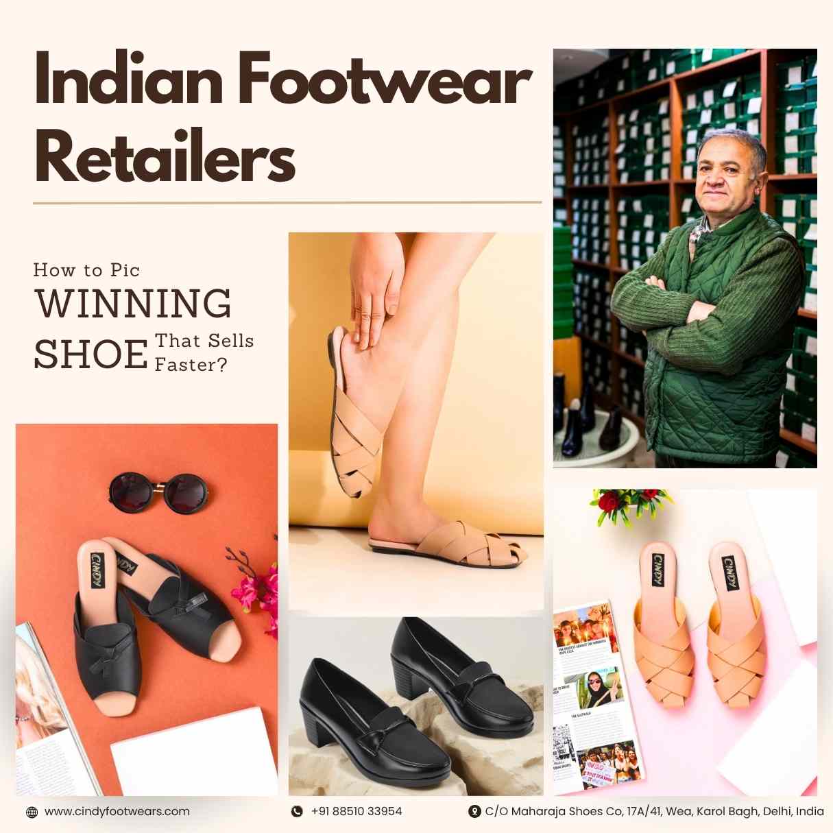 Cindy Footwears top shoe wholesalers and suppliers in Northeast India