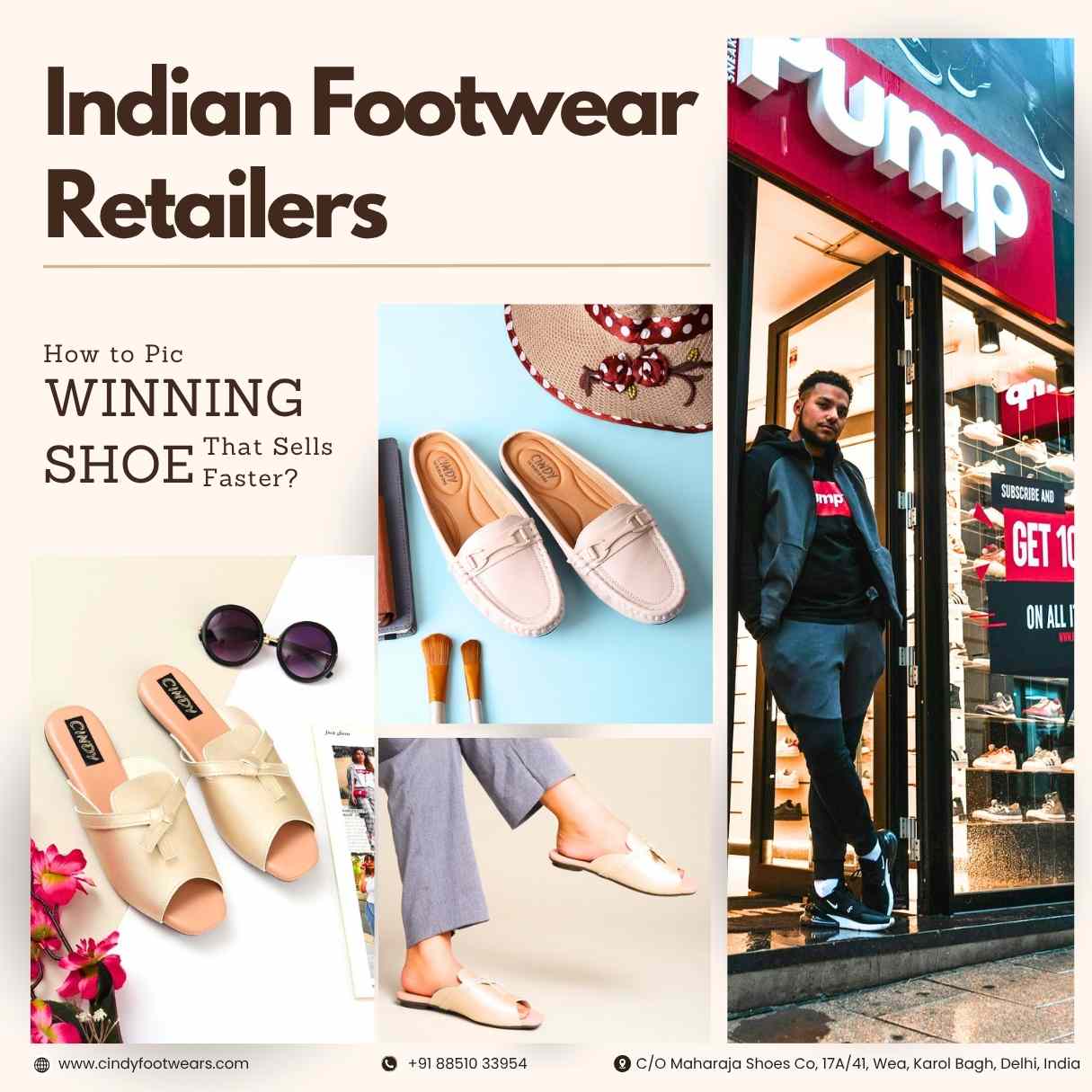 Cindy Footwears top shoe wholesalers and suppliers in Northeast India