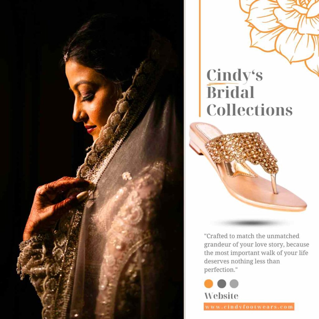 bridal heels for women in India by Cindy Footwear