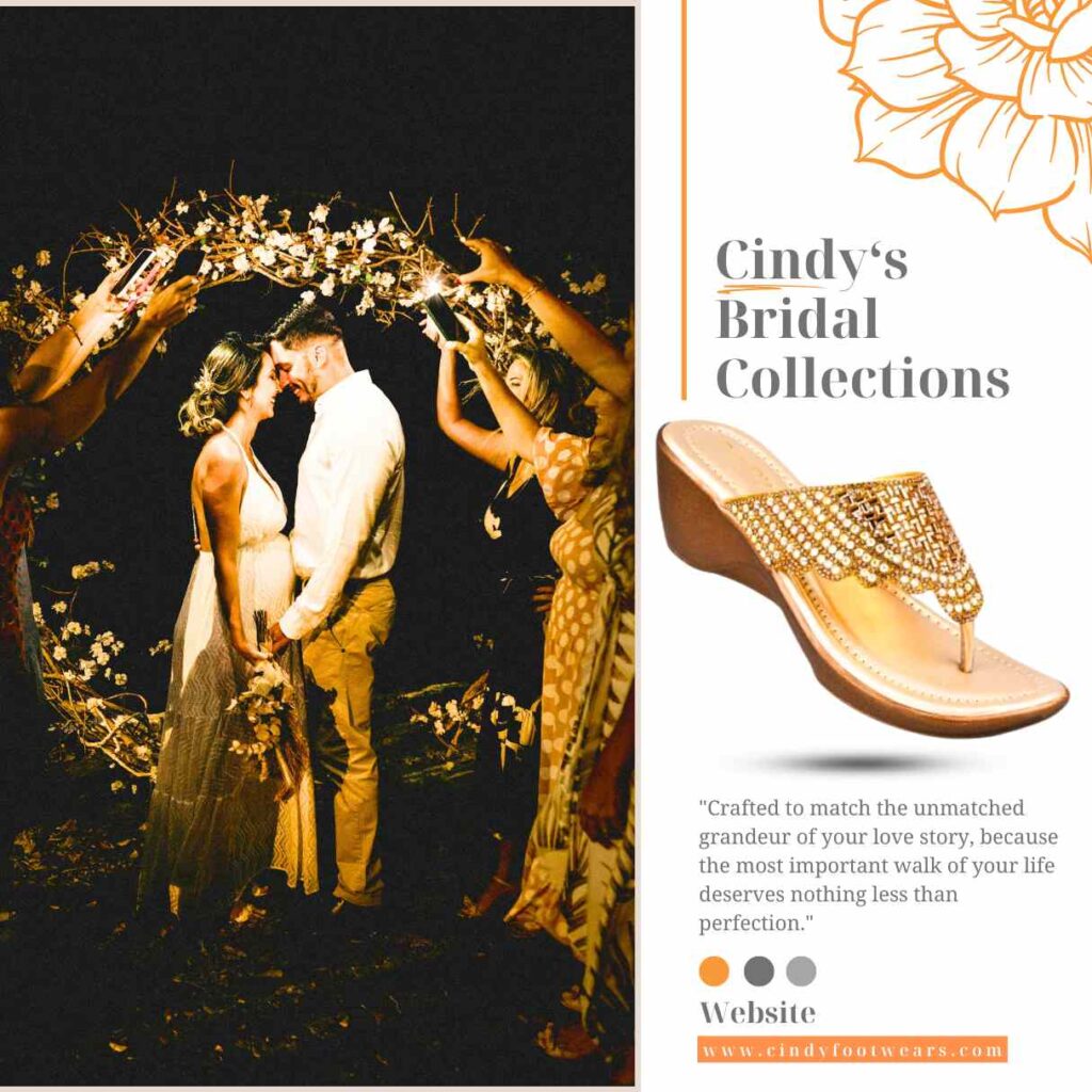 bridal heels for women in India by Cindy Footwear