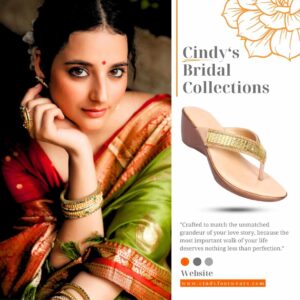 bridal heels for women in India by Cindy Footwear