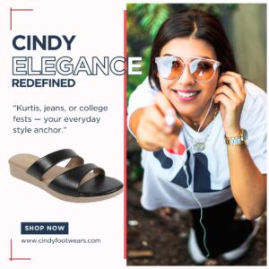 Cindy top women footwear brand and leading shoe wholesalers in India